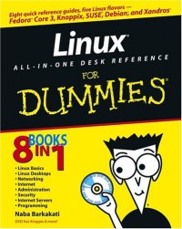 Linux All-in-One Desk Reference For Dummies (Computer/Tech)
