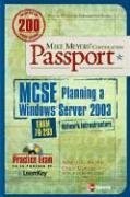 Mike Meyers' MCSE Windows Server 2003 Planning a Network Infrastructure  Certification Passport (Exam 70-293)