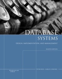 Database Systems: Design, Implementation, and Management